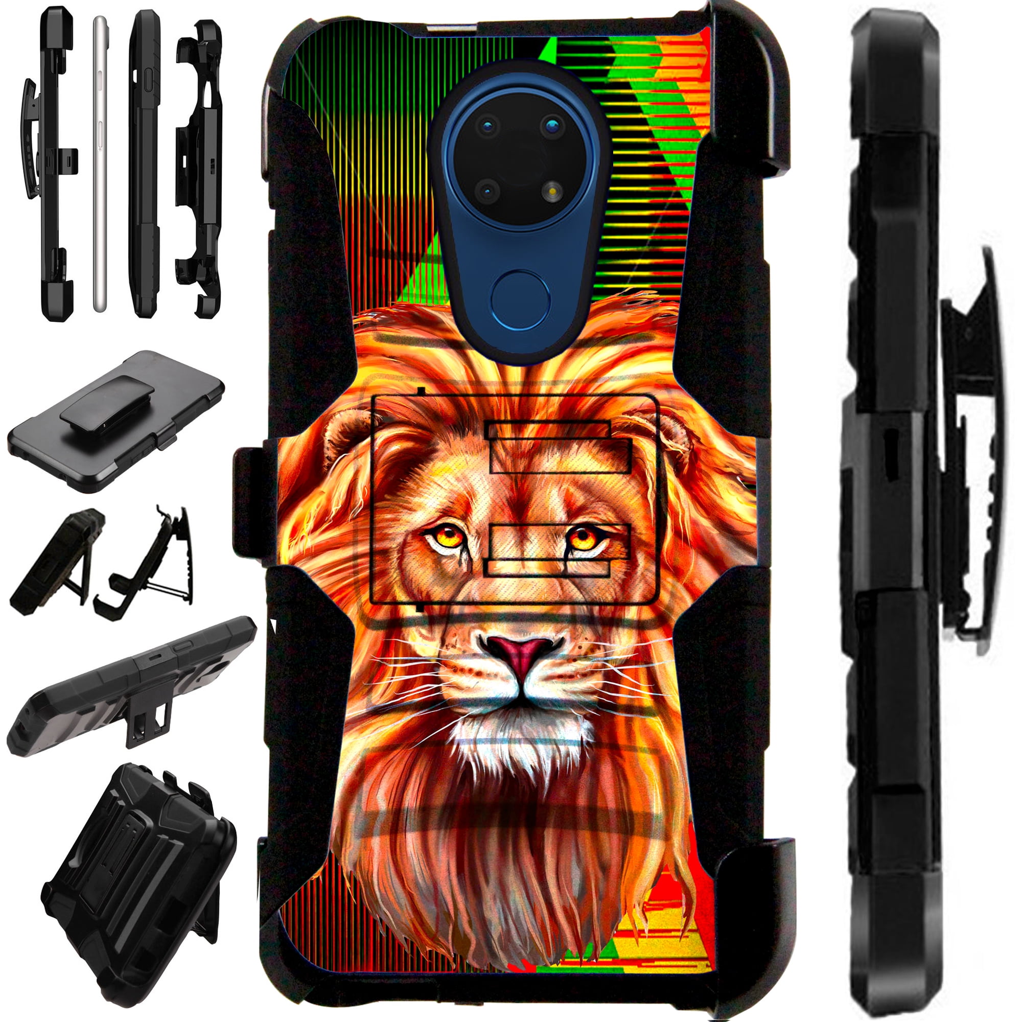 Per Xiaomi Redmi A3 4G Custodia Robusta Antiurto Armatura Custodia Per Telefono Per Xiaomi Redmi A3 A 3 2024 Supporto Magnetico Per Auto Supporto Cover Posteriore - Foto 12