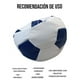 thumbnail image 5 of Sillón Puff Lunics Futbol Soccer Grande Azul/Blanco, 5 of 6