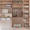 thumbnail image 4 of Unique Bargains 1 Pack Clothes Storage Bags Moving Bags White 23.5*7in, 4 of 6