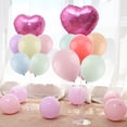 thumbnail image 2 of Globos de látex redondos multicolores para bodas y cumpleaños, paquete de 100 piezas, 2 of 8