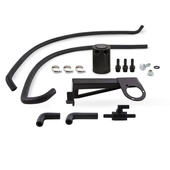 Mishimoto Baffled Oil Catch Can, PCV Side Compatible with Ford Focus RS 2016-2018