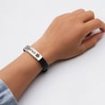 thumbnail image 4 of Diabetes  Bracelet, Engraved Diabetic Bracelet Awareness  For Emergency, 4 of 8