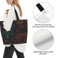 thumbnail image 3 of Honeii Gamepad Joystick Game Print Tote Bag for Women, Foldable Tote Bag Large Shoulder Bag Top Handle Handbag for Travel, Work, 3 of 8