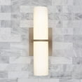 thumbnail image 1 of Meomi Lighting LED Vanity Fixture, ETL Listed Wall Mounted Bathroom Light, 720 Lumens Dimmable, Metal and Acrylic Diffuser, Indoor Damp Location, 1 of 4