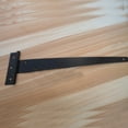 thumbnail image 2 of UPGRATOR 2Pack Triangle Hinges Black Iron for Gates and Furniture Applications, 2 of 8