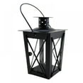 thumbnail image 1 of Metal Frame Tabletop Candle Lantern Holder Decorative Storm Lanterns Hanging Decorations For Wedding Festival Party Activities - Candle Not Included, 1 of 4