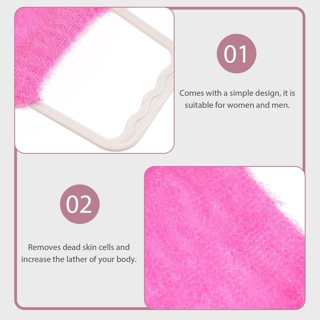COSMOBETTY Correa Exfoliante Para Y Masaje Que Mejora Tono Y Textura De