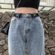 thumbnail image 2 of GOOHOCHY Cinturón elástico invisible para jeans, sin hebilla, 2 unidades, 2 of 8