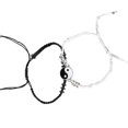 thumbnail image 2 of 2 Piezas Pulseras de Cuerda Ajustable Yin Yang YONGSHENG para Parejas de Relaciones de Amistad Tamaño Ajustable, 2 of 3