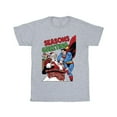 thumbnail image 1 of DC Comics Mens Superman Santa Comic T-Shirt, 1 of 3
