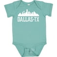 thumbnail image 3 of Inktastic Dallas Texas Skyline Tx Cities Boys or Girls Baby Bodysuit, 3 of 5