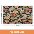 thumbnail image 4 of Small Accent Floral Green Rug 20x32 Inch - Modern Washable, Non-Slip Carpet for Bedroom, Bathroom, Entryway and Laundry Room - Distressed Area Rug, 4 of 5