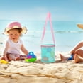 thumbnail image 4 of Hearth & Gear Sacs de Plage en Maille Colorée Sac de Mer Pliable Portable avec Sangles de Transport Réglables Sac de Rangement pour Jouets Sacs de Plage Toboggans Aquatiques pour Adultes Flotteurs pour Bain Tout-Petits Flotteur Gonflable Tout-Petits, 4 of 6