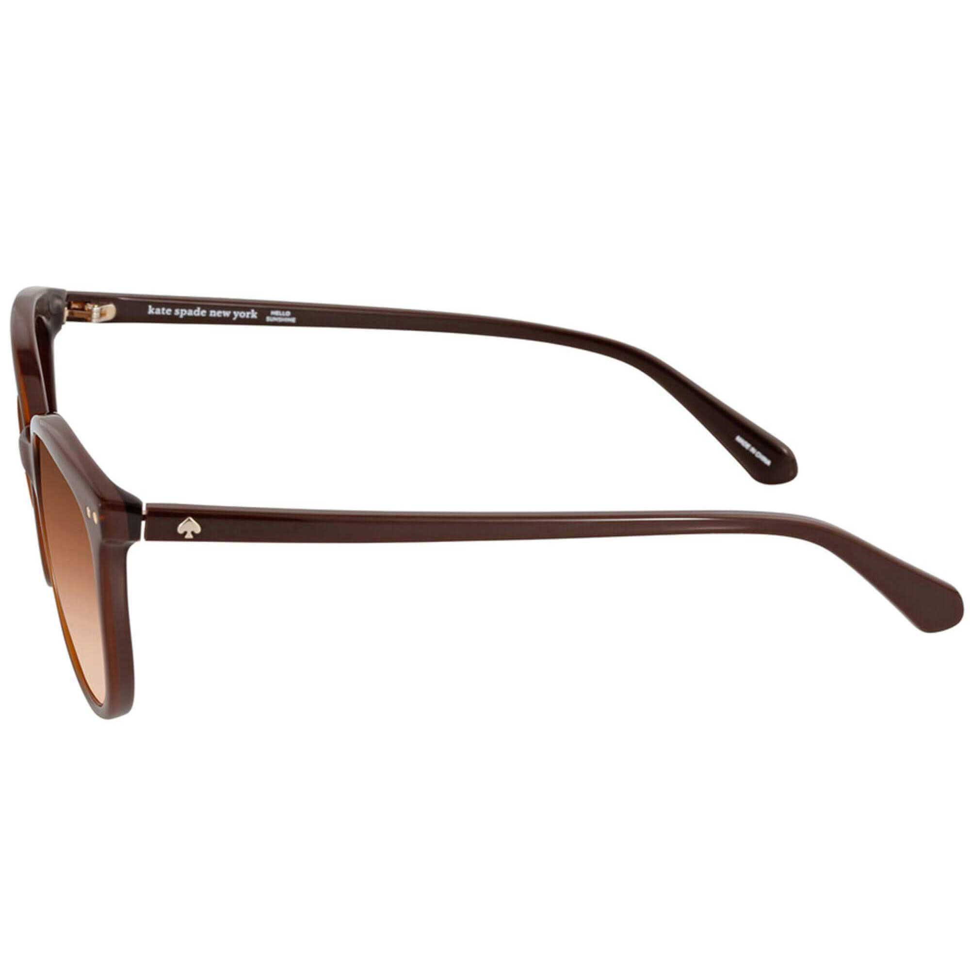 Kate Spade CHARLI/F/S 0AU2 NQ Square Sunglasses - Red Gold/Brown Gradient KATE SPADE-RYLEIGH/G/S 0LHF/3X Opal Burgundy Burgundy  main image 3