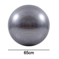 thumbnail image 2 of Ficarrico Silla de pelota de yoga con bomba rápida, pelota de fitness de estabilidad para entrenamiento y fisioterapia, 2 of 5