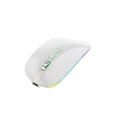 thumbnail image 1 of Ratón inalámbrico Ergonómico Kearding 1600DPI Tipo-C Interfaz Recargable Blanco, 1 of 6