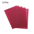 thumbnail image 3 of Soft Felt Sheets Fabric Craft Sheets Dark Red 12 x 8 Inch 12 Pcs, 3 of 7