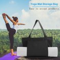 thumbnail image 2 of Bolsa para esterilla de yoga Bolsa de almacenamiento de fitness Oxford Bolsa de deporte de gran capacidad plegable para acampar al aire libre FLhrweasw Nuevo, 2 of 7