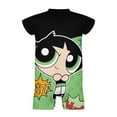 thumbnail image 5 of The Powerpuff Girls Baby Romper Short Sleeve Bodysuits Soft Rompers Summer Clothes One-Piece Jumpsuits Outfits 12-18M, 5 of 7