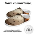 thumbnail image 6 of Easygdp Cartoon Cheetah With Attitude Slippers for Women Mens Winter Warm Home Slippers Plush Slip on House Slippers for Indoor Outdoor Shoes-39/40, 6 of 7