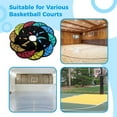 thumbnail image 5 of 10 PCS Basketball Spot Markers, Multi-Colored Anti-Slip Sports Training Markers, 9 Inches Basketball Training Markers, Round Flat Floor Markers with Number Dots for Teaching & Training, 5 of 5