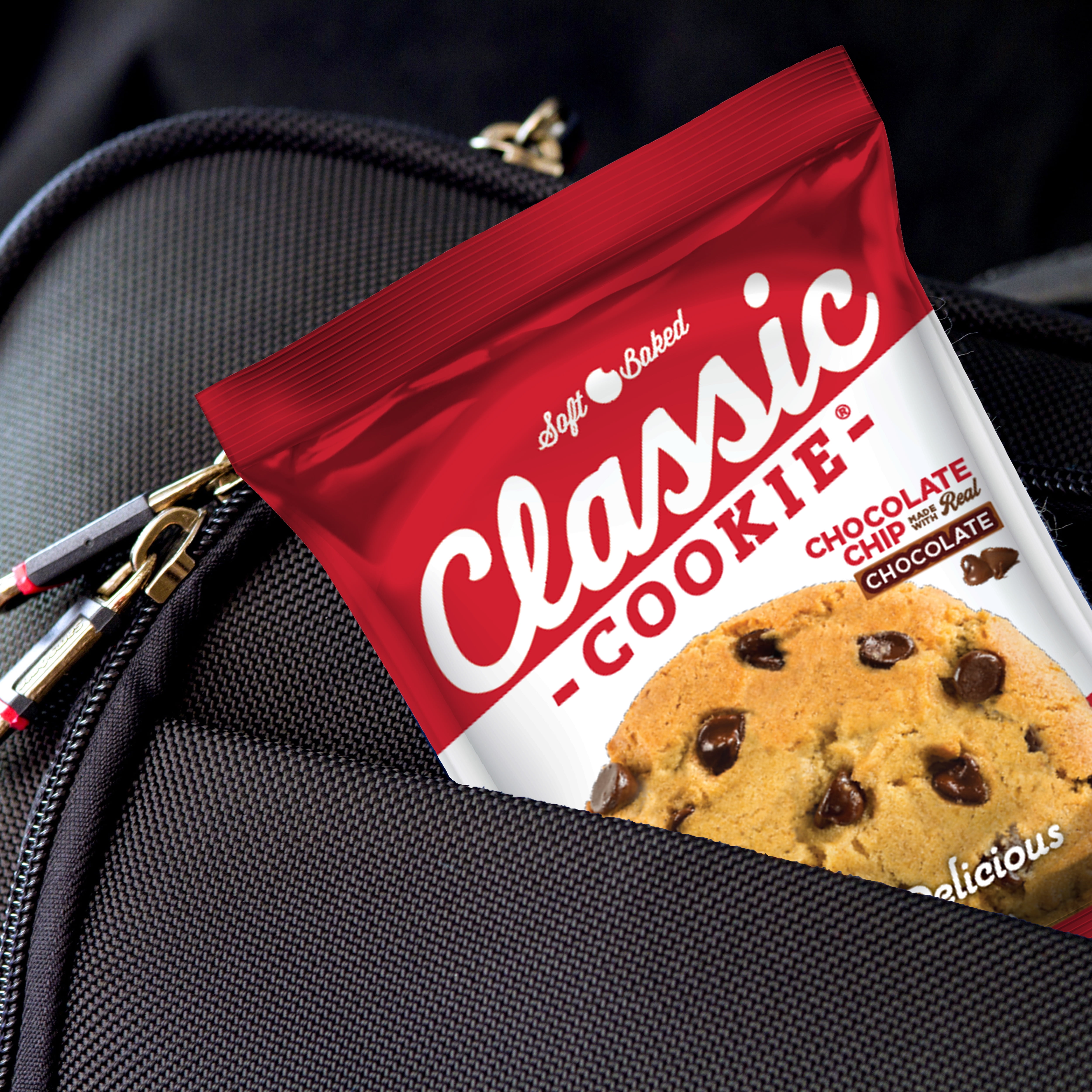 (2 pack) Classic Cookie® 3oz Chocolate Chip Soft Baked Cookie