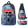 thumbnail image 1 of Student School Bag, BACKWOODS Backpack, Large Capacity Waterproof Backpack-Youyoupin, 1 of 4