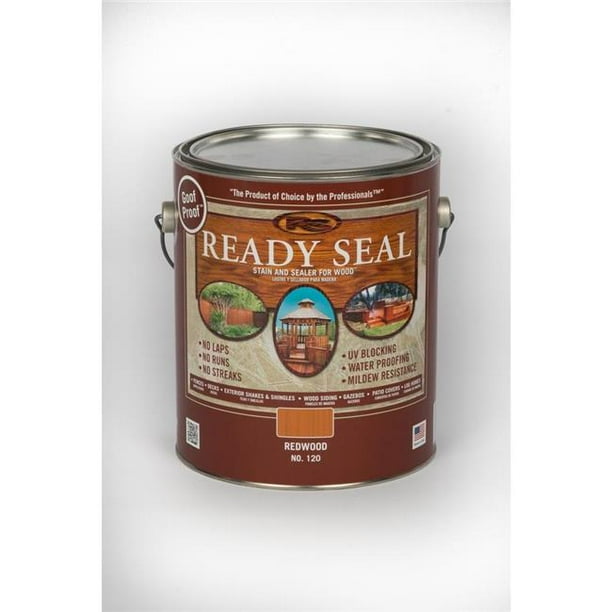 Ready Seal 816078001203 120 1g Stain & Sealer for Wood Redwood
