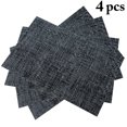 thumbnail image 2 of Coofit Tapis de Table Universel 4PCS Lavable Antidérapant en PVC pour Table de Cuisine, 2 of 10