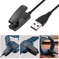 thumbnail image 2 of 100cm/39inch Black Charging Cable For Garmin Forerunner 235 35 230 630 735XT Smartwatch Accessories For Approach S20, 2 of 4