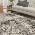 thumbnail image 5 of BNM Distressed Floral Medallion Indoor Rug, 5'x8', Deep Royal, 5 of 6