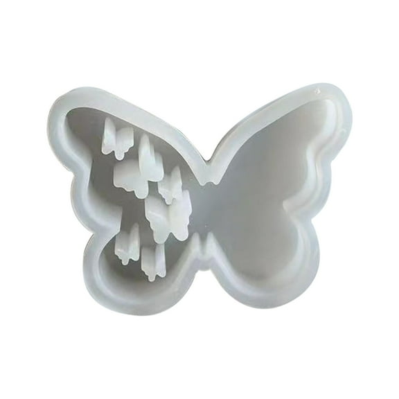 Miyuadkai Resin Molds Clearance Butterfly Silicone Mould Butterfly Plaster Mould for Casting Silicone Moulds Silicone Casting Mould Butterfly Moulds for Casting Silicone Mould Tool White