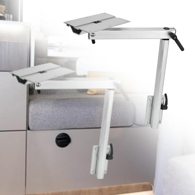 Pata de mesa para vehículos recreativos,Pata de mesa extraíble Ajuste la pata de la mesa oculta RV,Soporte de pata de mesa para computadora portátil con rotación de 360 grados,Pata de mesa