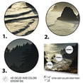 thumbnail image 3 of Designart "Fantasy Coastline Shore" Nautical & Beach Floater Framed Canvas Wall Art, 3 of 7