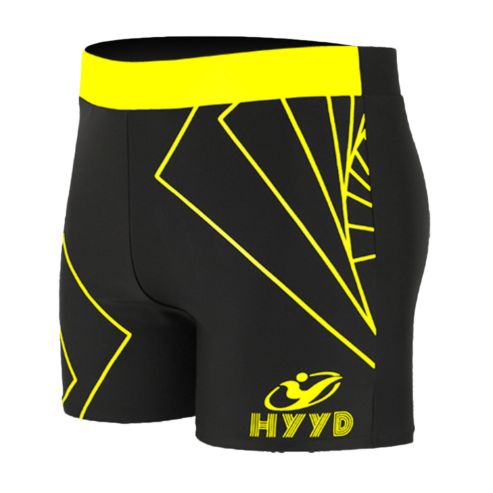 Athletic Training Swimsuit Durable Team Swimwear Men's Square Leg Short