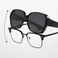 thumbnail image 6 of Glasses Square Shades Polarized Fit Over Glasses Sunglasses Wrap Around, 6 of 8