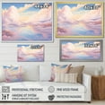 thumbnail image 4 of Designart "Whimsical Cloud Scenery II" Sky Floater Framed Wall Art Prints, 4 of 5