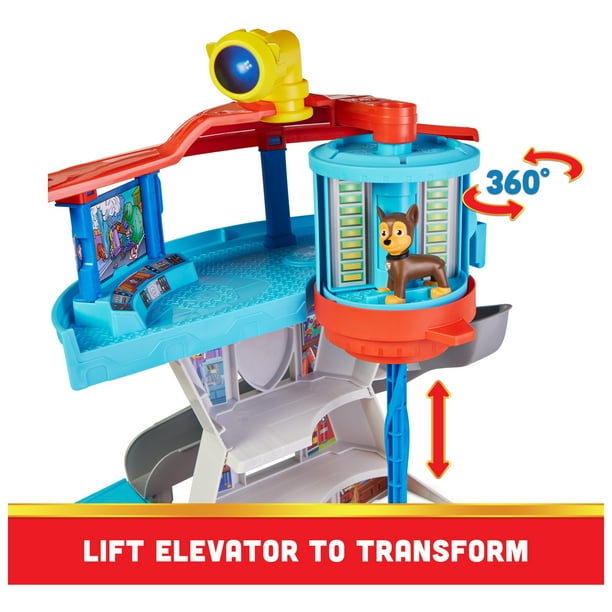 PAW Patrol Adventure Lookout Tower Playset with Chase Action