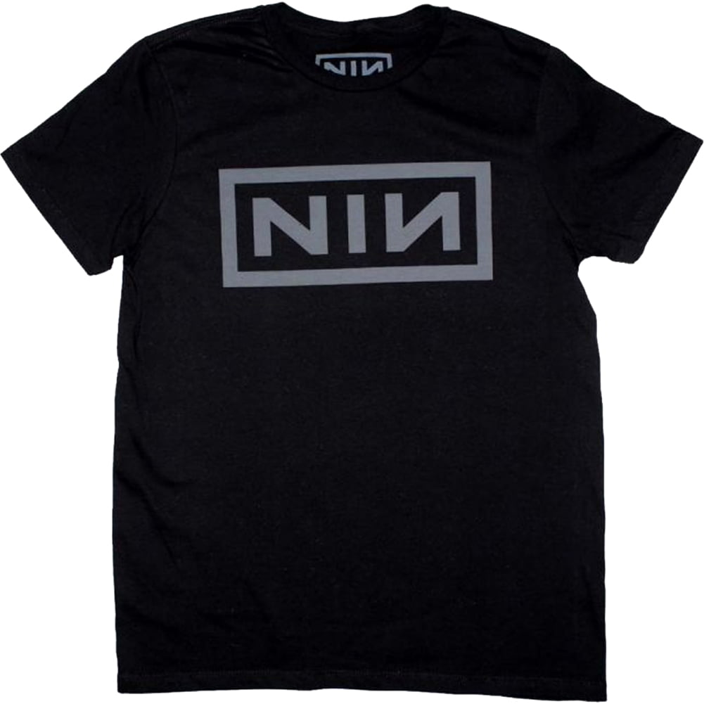 Men's Nine Inch Nails Grey NIN Logo T-Shirt - Walmart.com