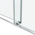 thumbnail image 5 of Cozy 48"x 76" Frameless Double Slide Shower Door 3/8" Tempered Glass, 5 of 10