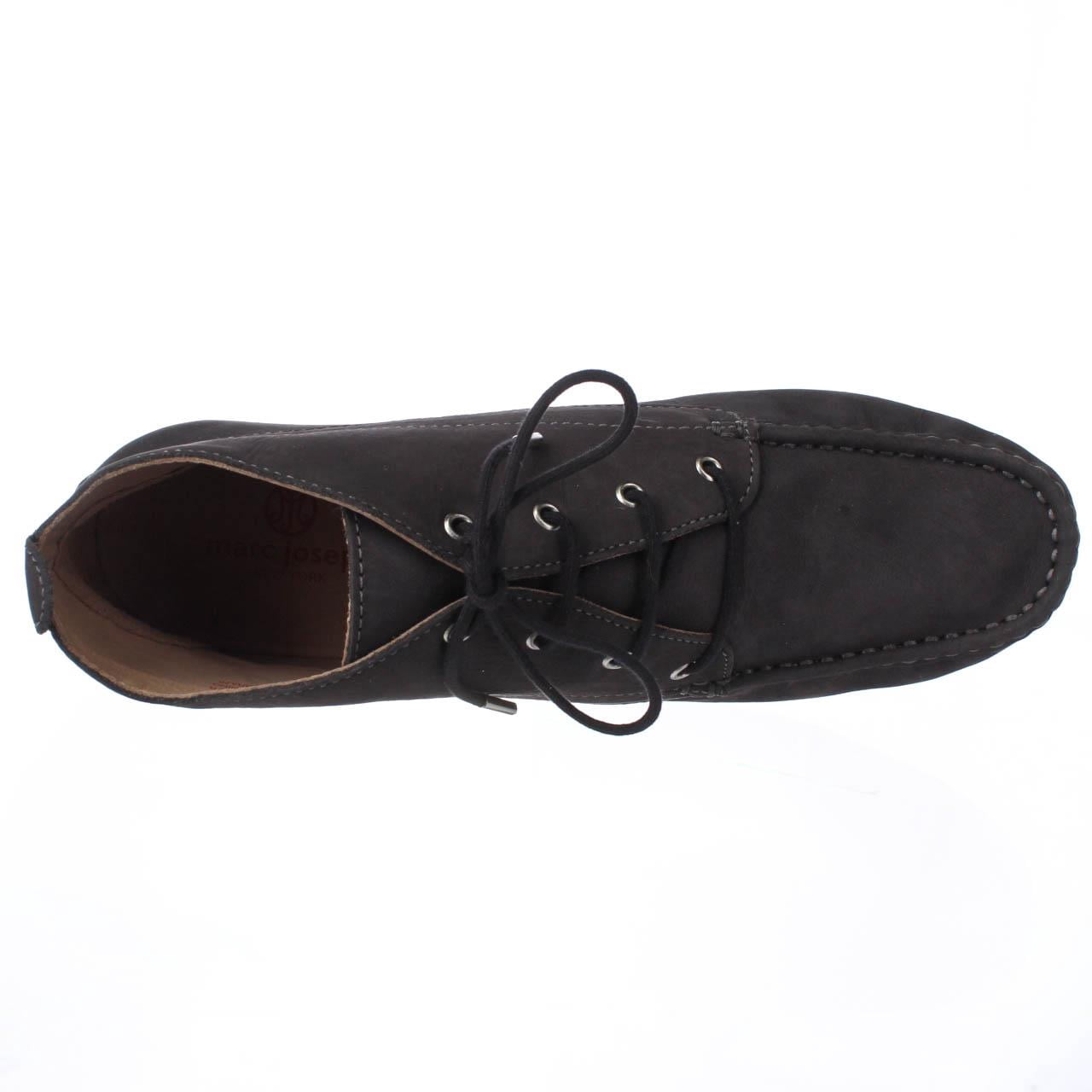 Marc Joseph New York Men\'s 9.5 5th Street Suede Leather Moccasin Gray Lace Up‎ Amazon.com | Marc Joseph New York Men main image 2
