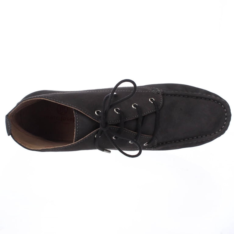 Womens Marc Joseph 5th Ave Lace Up High Top Mocassins - Grey  display picture 1