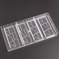 thumbnail image 3 of GFDYREE Moule à Chocolat en polycarbonate Grainrain Moule à Barre de Chocolat en polycarbonate 4 Cavités, 3 of 3