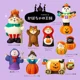 thumbnail image 3 of ¡Novedad! Decoración japonesa Zakka 2024 para Halloween, estantería, decoración coleccionable para el hogar, adornos artesanales de resina, decoración de escenas, 3 of 5
