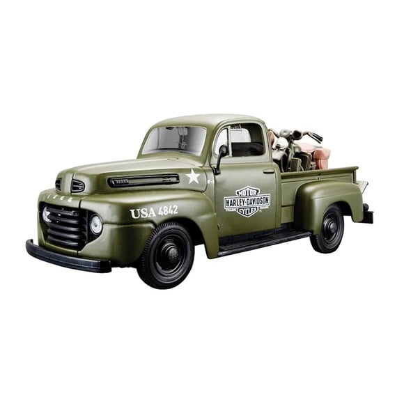 Ford Harley Davidson Pickup 1948 Maisto Escala 1:24