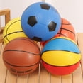 thumbnail image 1 of Becaristey 5pcs/set Inflatable Small Ball For Enjoying Sports Fun Anytime Anywhere With Strong Airtightness basketball, 1 of 6