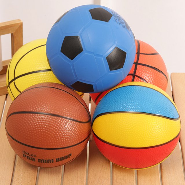 Becaristey 5pcs/set Inflatable Small Ball For Enjoying Sports Fun Anytime Anywhere With Strong Airtightness basketball