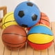 thumbnail image 4 of Greeniant Pelota de juguete de mano de obra exquisita de 5 piezas, pelota de cuero de 6 pulgadas que proporciona a los bebés una buena Deportes y aire libre baloncesto de colores, 4 of 6