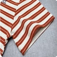 thumbnail image 7 of WAYUTE Boys Tshirts Short Sleeve Crewneck Striped Graphic Tee Shirt for Toddler Kids Versatile Comfort Daily Wear Summer Casual, 7 of 7