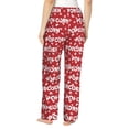 thumbnail image 3 of Daiia Popcorn2 Women's Sleep Pant with Pockets and Drawstring,Pajama Pants-X-Large, 3 of 9